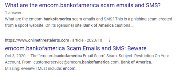 Email Scam