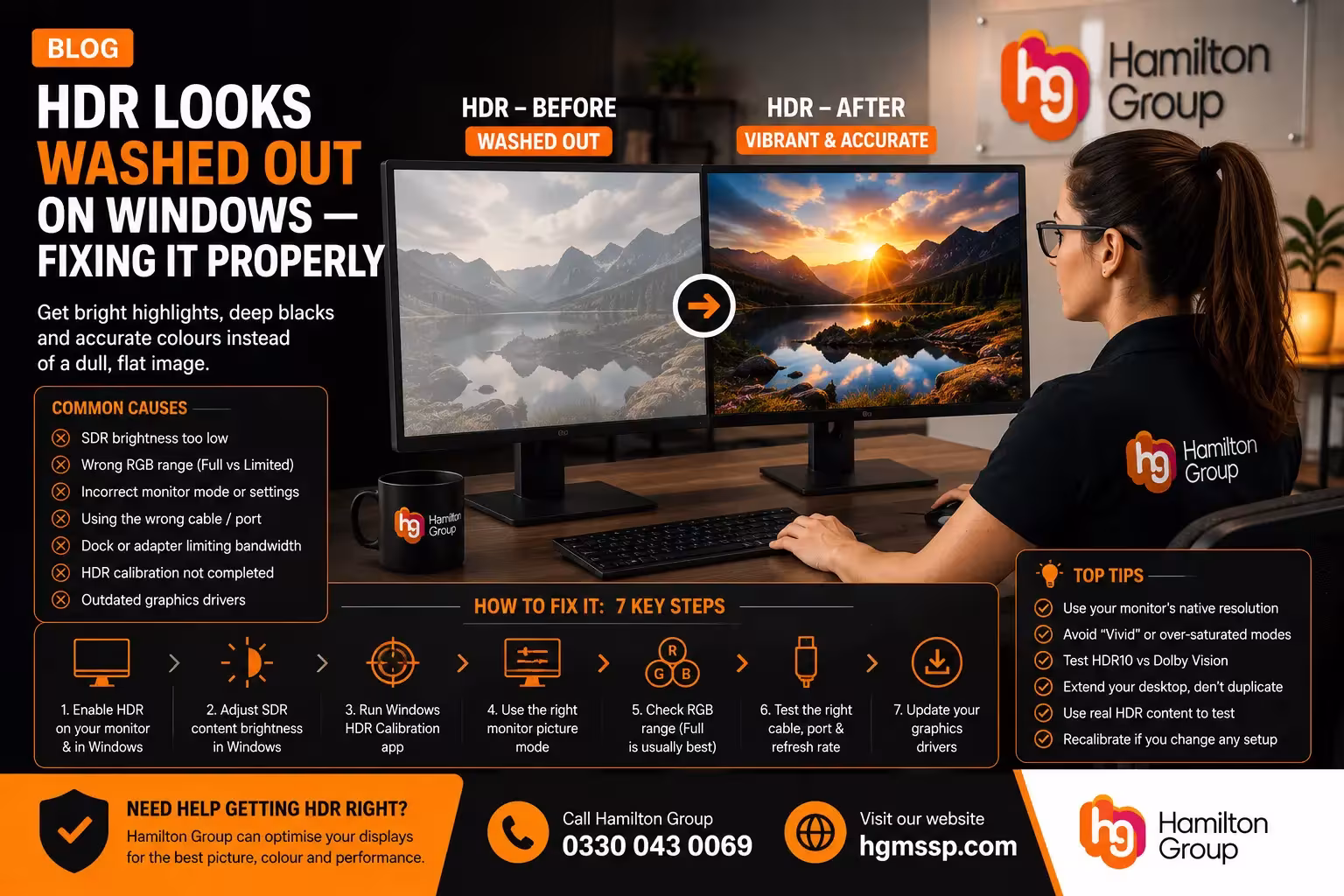 HDR Looks Washed Out on Windows — Fixing It Properly