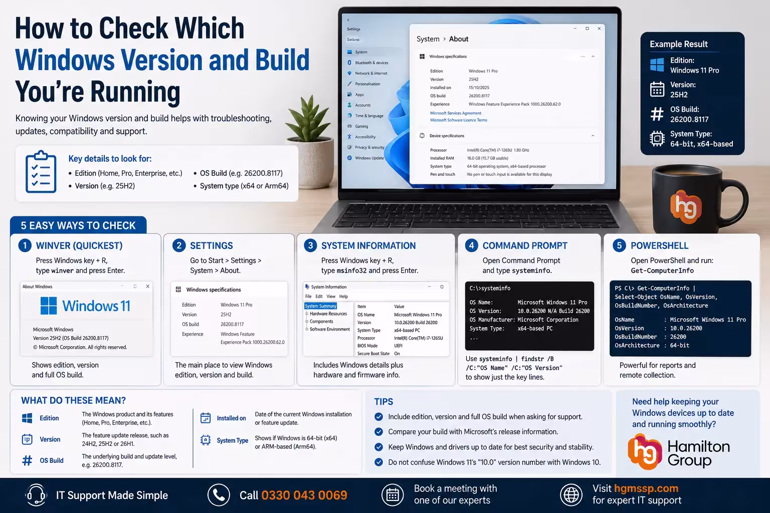 How to Check Which Windows Version and Build You’re Running