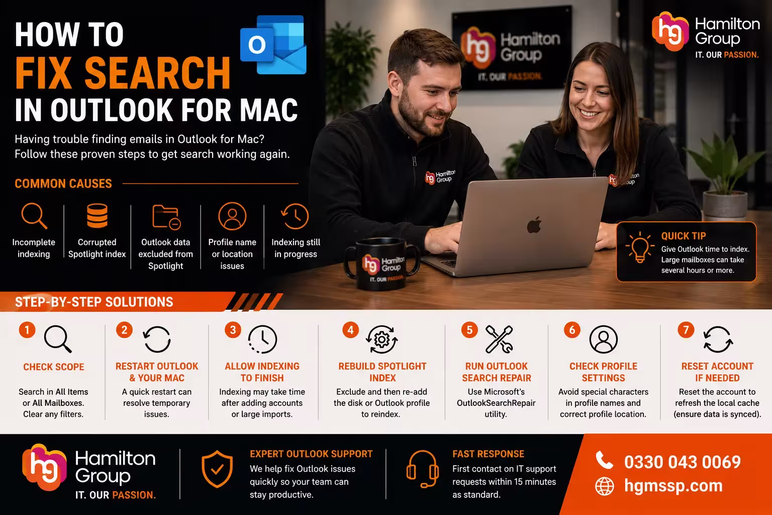 How to Fix Search in Outlook for Mac