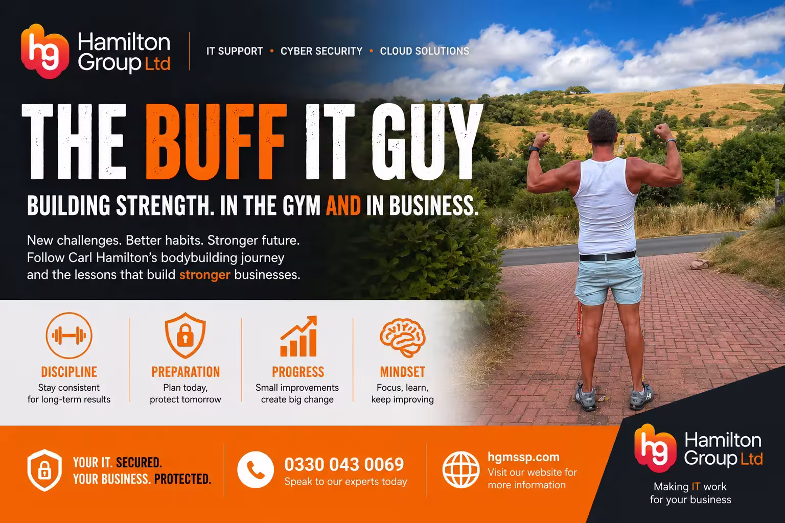 Meet the Buff IT Guy Why Hamilton Group Founder Is Taking on Bodybuilding And What It Means for Better IT Support