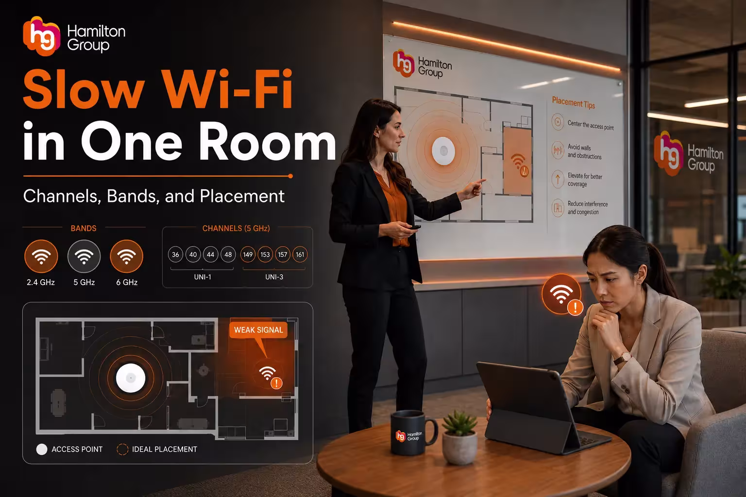 Slow Wi-Fi in One Room Channels, Bands, and Placement