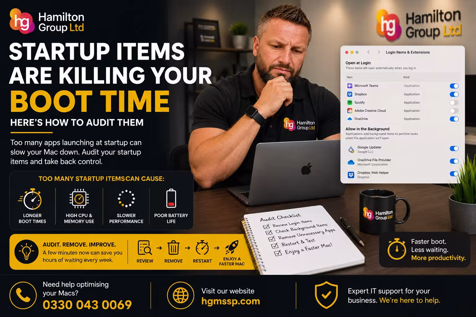 Startup Items Are Killing Your Boot Time - Here’s How To Audit Them