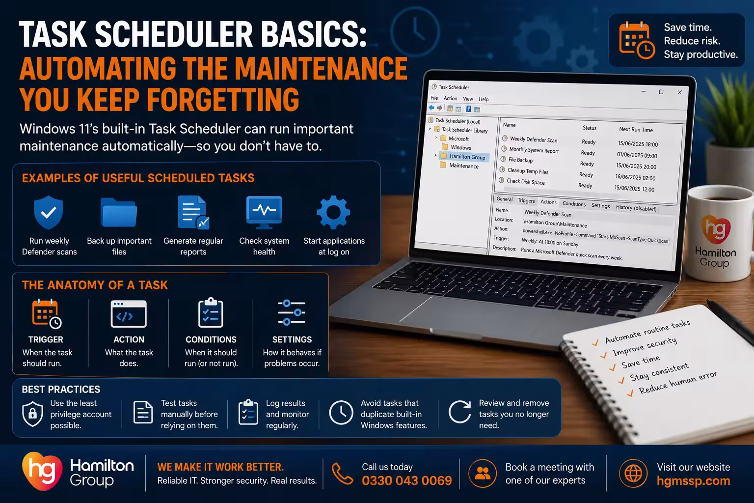 Task Scheduler Basics Automating the Maintenance You Keep Forgetting