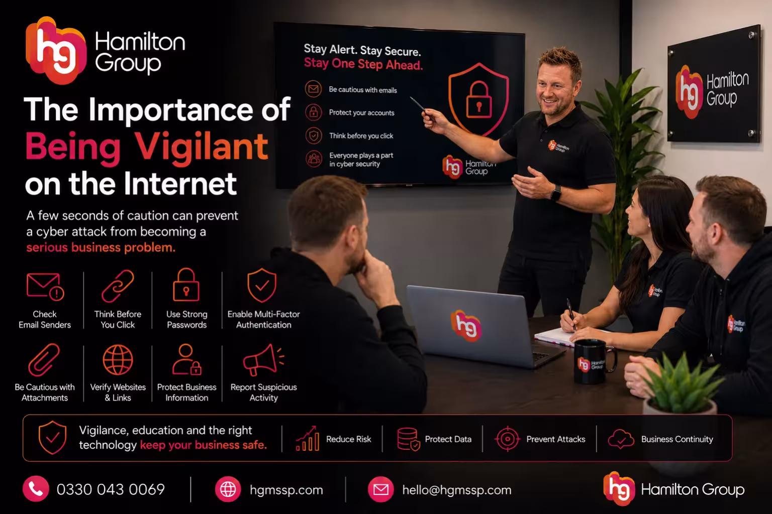 The Importance of Being Vigilant on the Internet