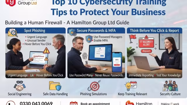 Top 10 Cybersecurity Training Tips to Protect Your Business from Attacks