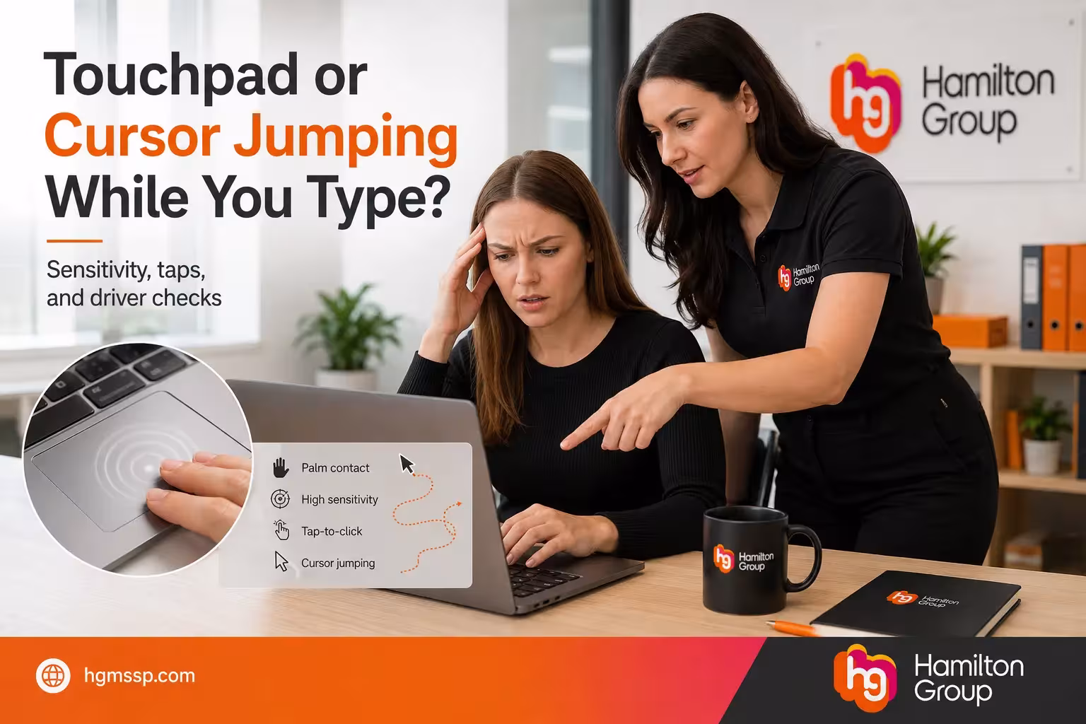 Touchpad or Cursor Jumping Around While You Type