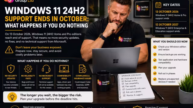 Windows 11 24H2 Support Ends in October What Happens If You Do Nothing?