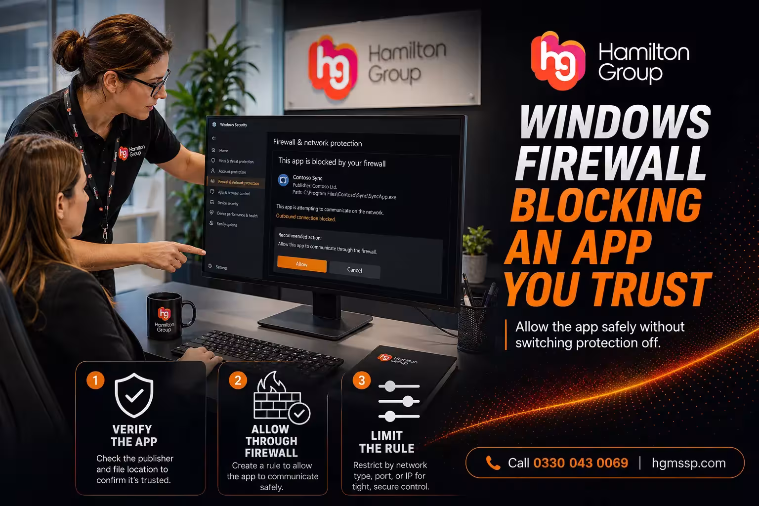 Windows Firewall Blocking an App You Trust