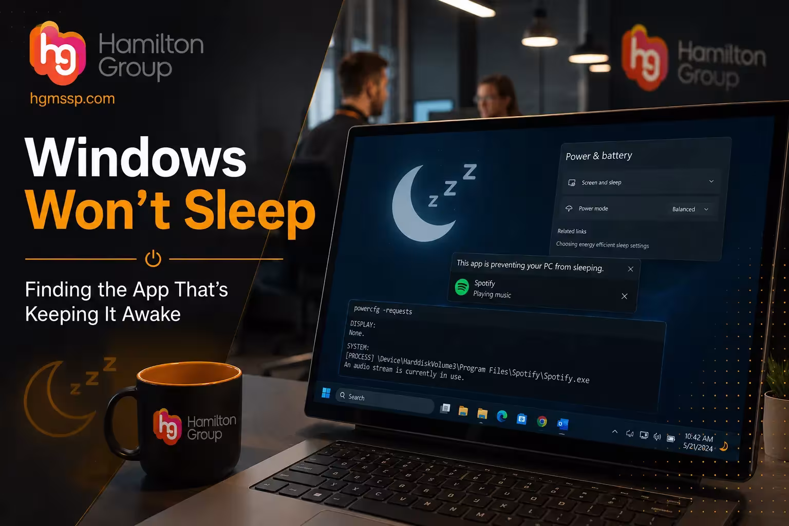 Windows Won’t Sleep Finding the App That’s Keeping It Awake