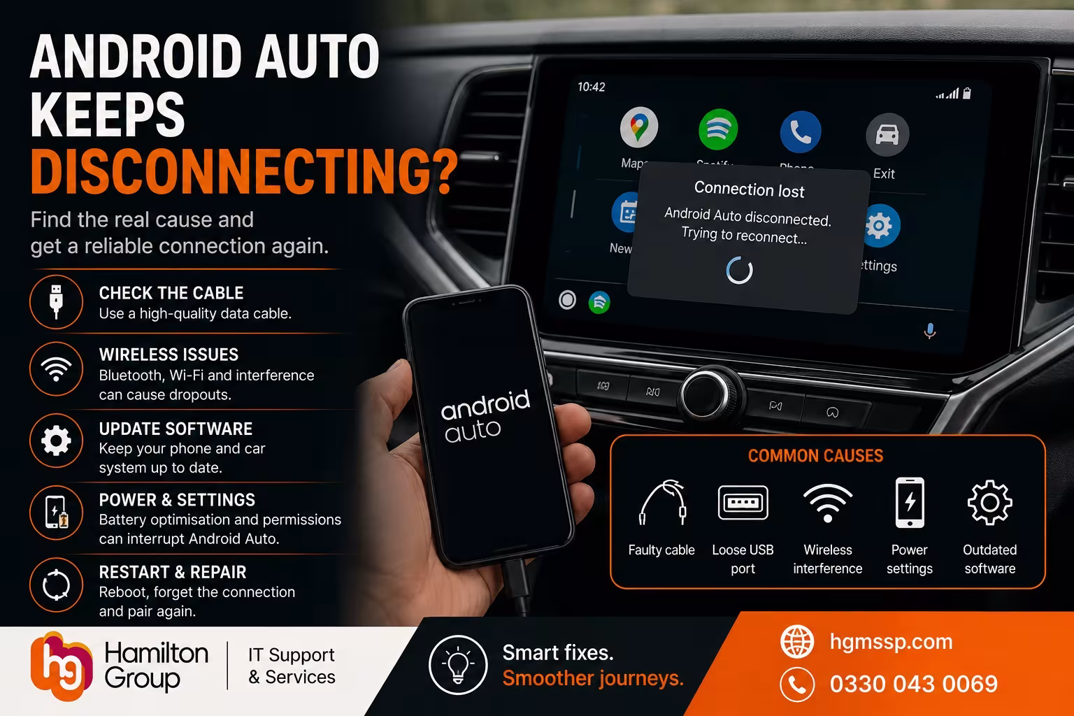 Android Auto Keeps Disconnecting