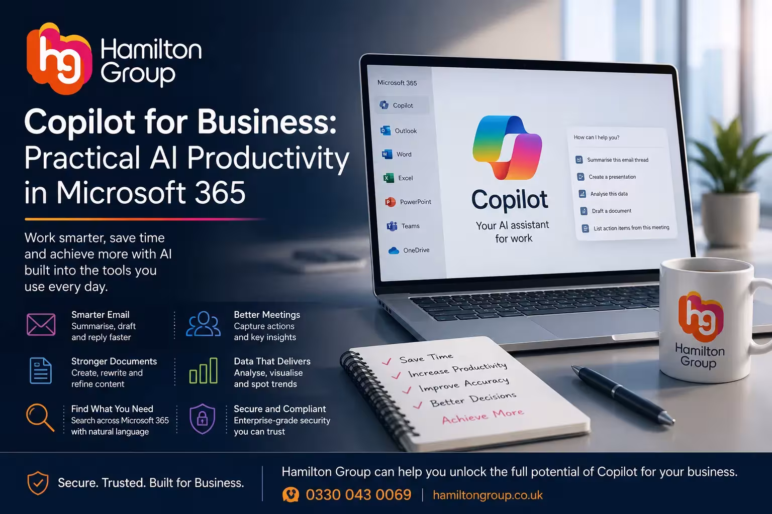 Copilot for Business Practical AI Productivity in Microsoft 365