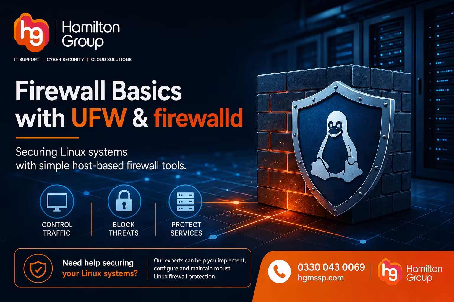 Firewall Basics With UFW and firewalld