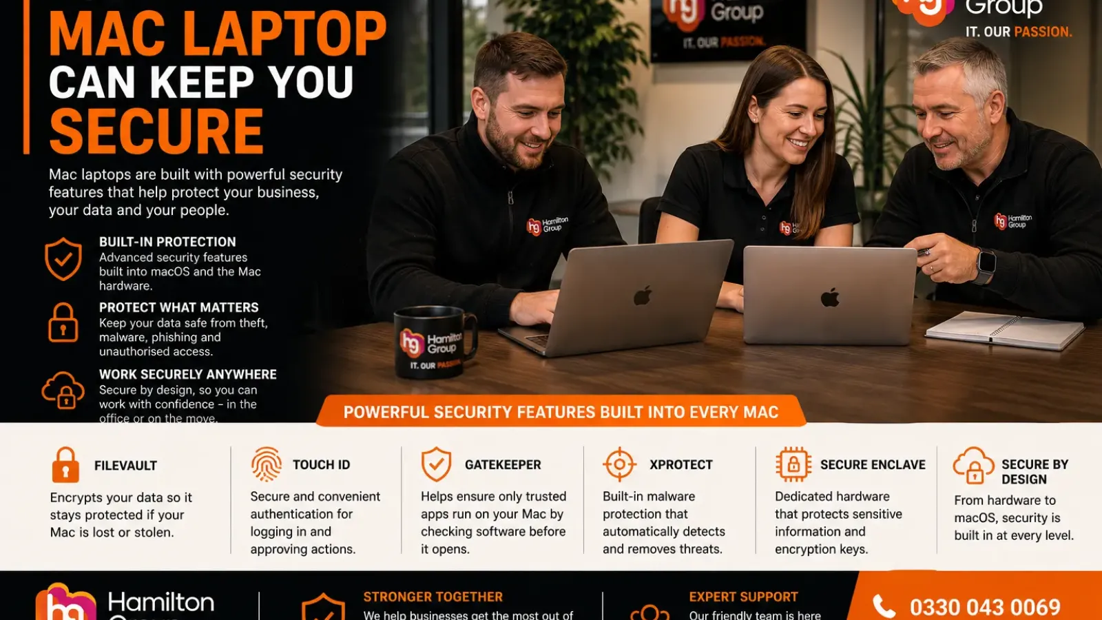 How a Mac Laptop Can Help Keep Your Business Secure
