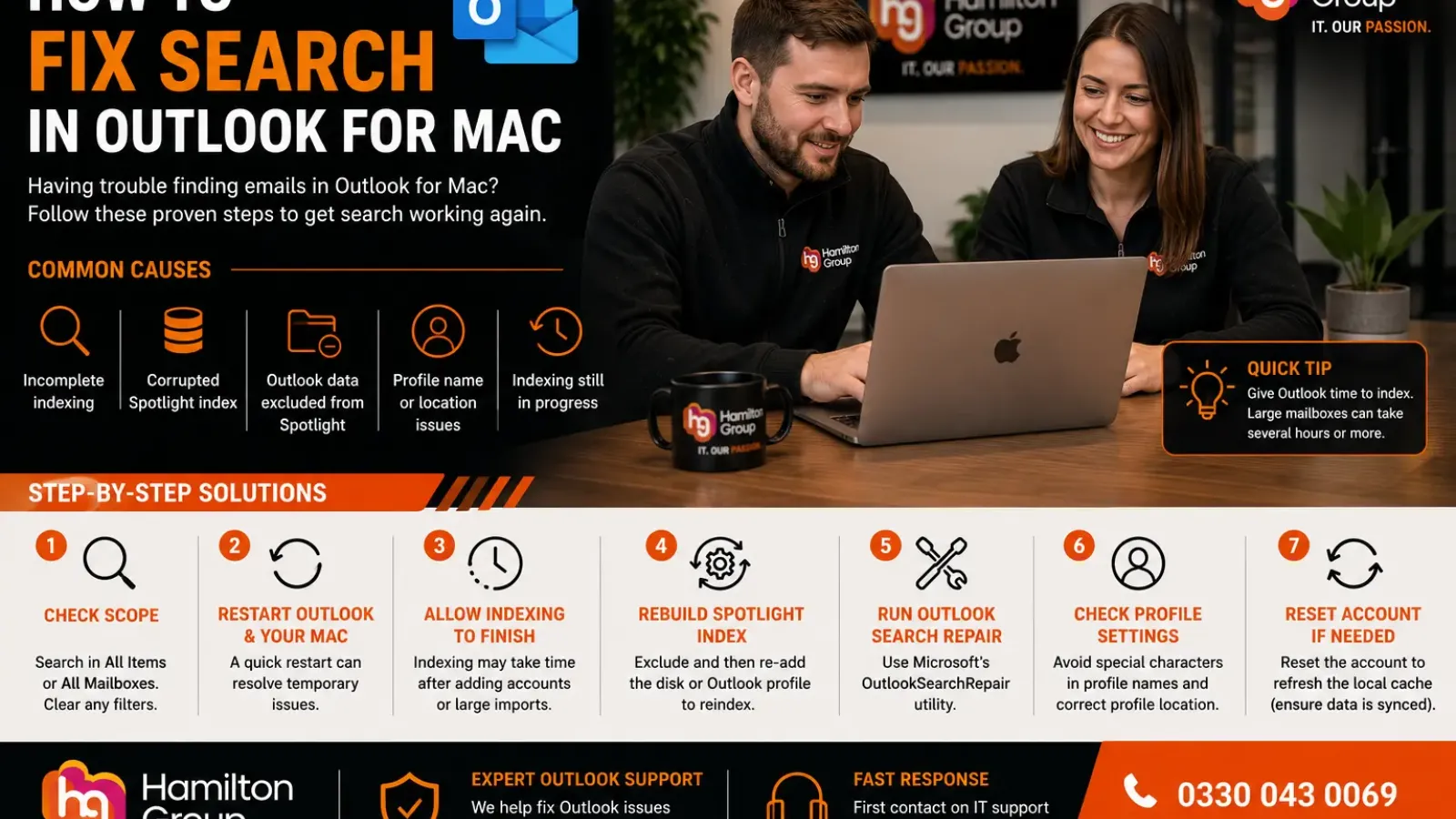 How to Fix Search in Outlook for Mac
