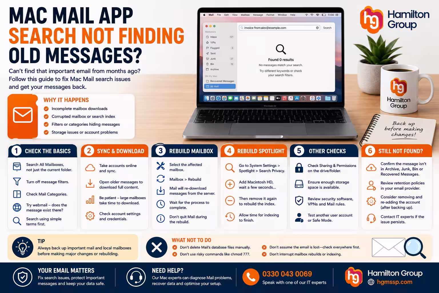 Mac Mail App Search Not Finding Old Messages
