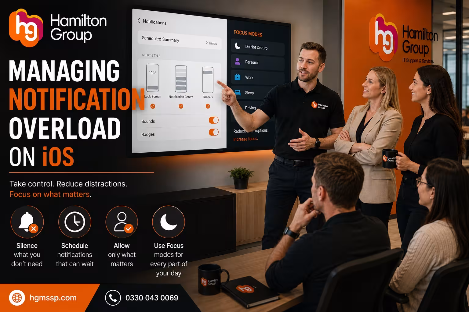 Managing Notification Overload on iOS - Hamilton Group