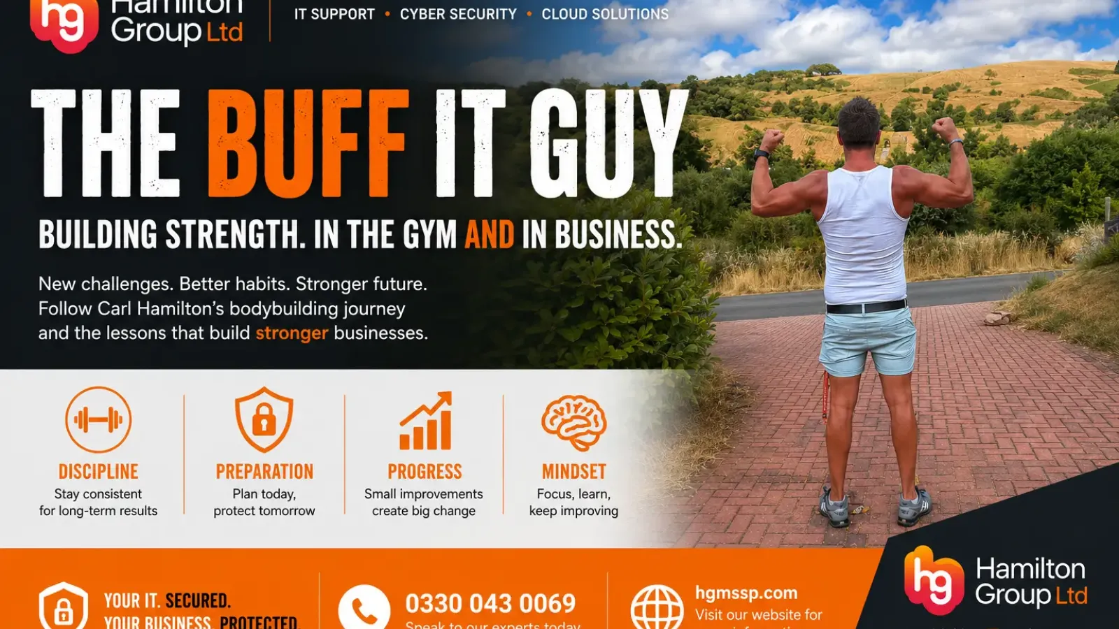 Meet the Buff IT Guy Why Hamilton Group Founder Is Taking on Bodybuilding And What It Means for Better IT Support