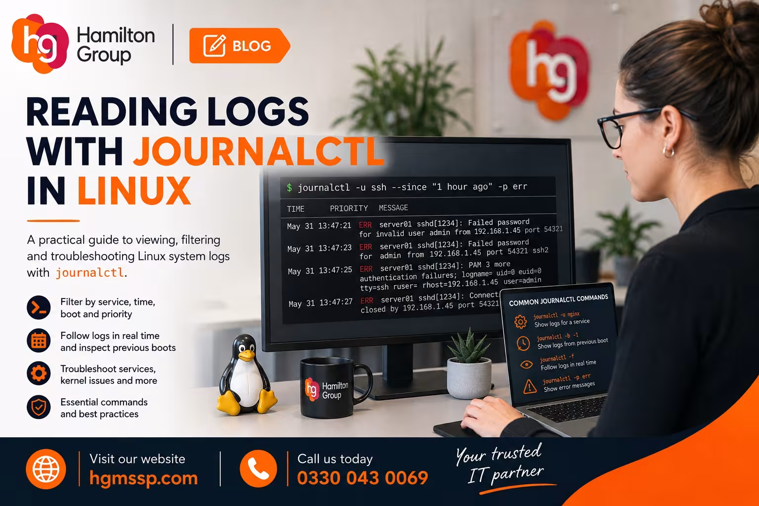 Reading Logs With journalctl in Linux