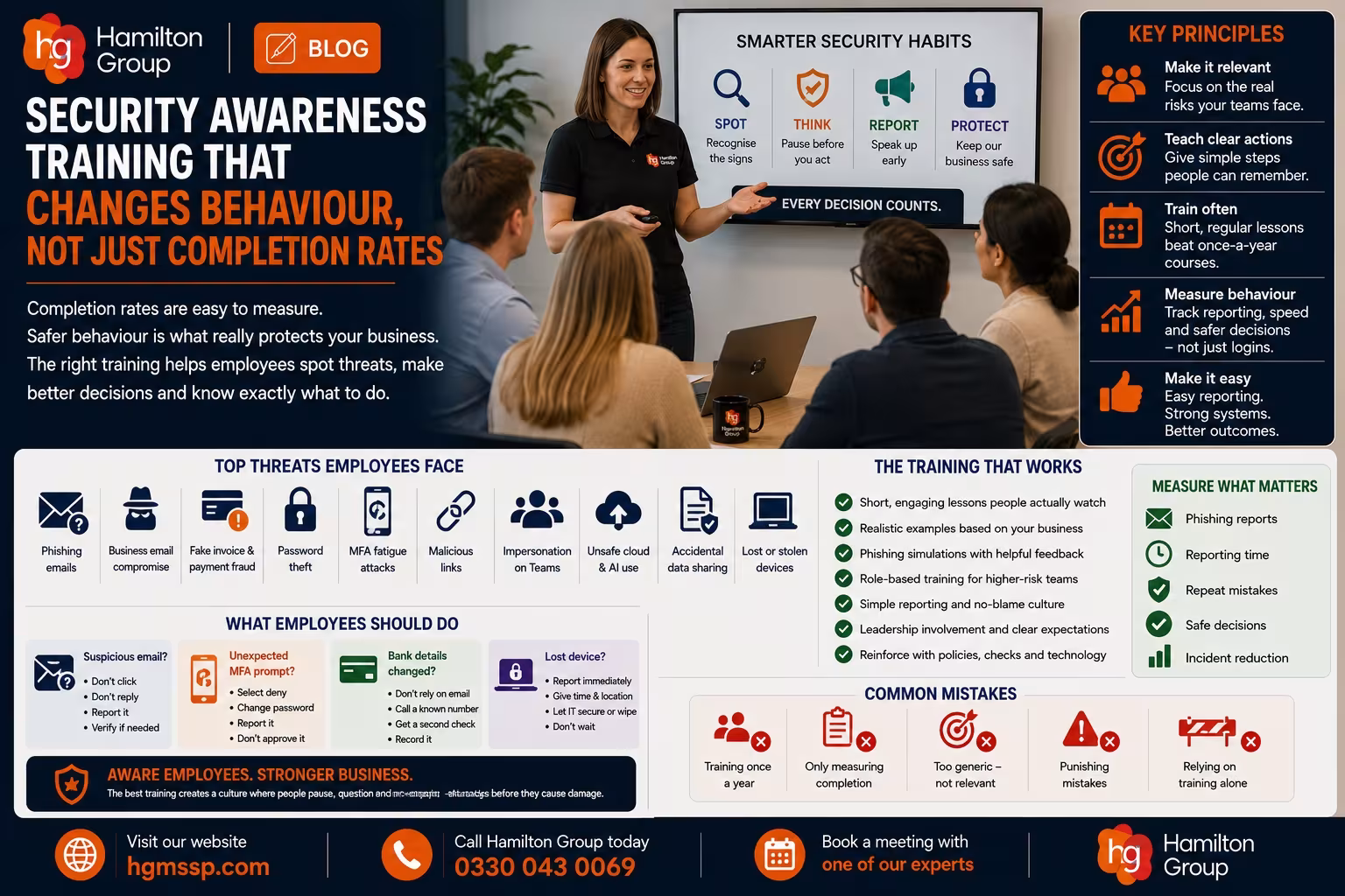 Security Awareness Training That Changes Behaviour, Not Just Completion Rates