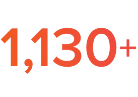1,130+
