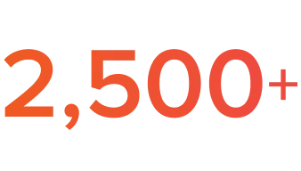 2,500+