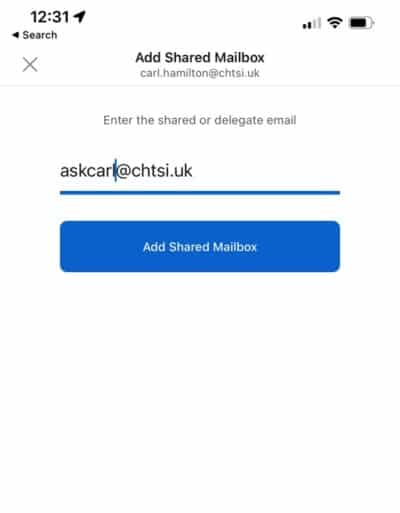 Type Name Of Shared Mailbox Type Name Of Shared Mailbox